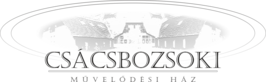 Csácsbozsoki Művelődési Ház logója