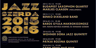 JAZZSZERDA 2015/16 Brletsorozat