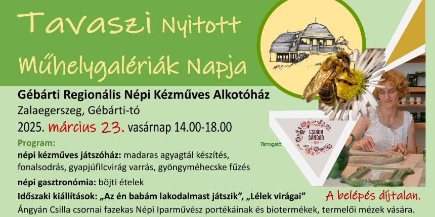 Tavaszi Nyitott Mhelygalrik Napja
