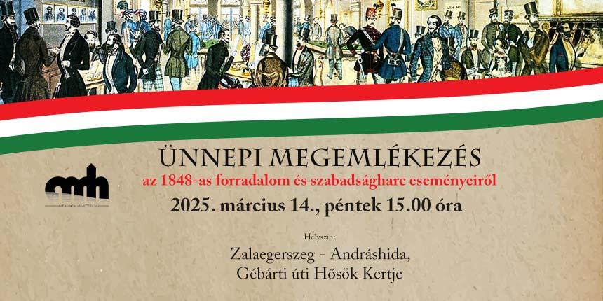 1848-ra emlkeznk Andrshidn - Trtnelmi megemlkezs