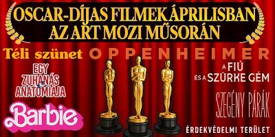 Oscar-djas filmek prilisban az Art Mozi msorn