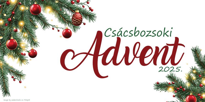 I. Adventi gyertyagyjts Cscsbozsokon a Jszomszdok parkban