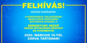 Koronavrus miatti zrva tarts