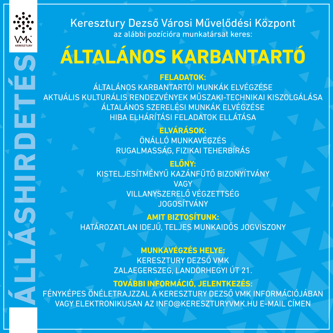❗LTALNOS KARBANTARTI LLSHIRDETS❗
