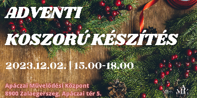 Adventi koszor kszts 