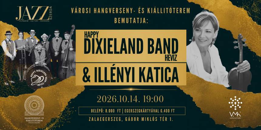 JAZZSZERDA – Ill�nyi Katica & Happy Dixieland Band H�v�z