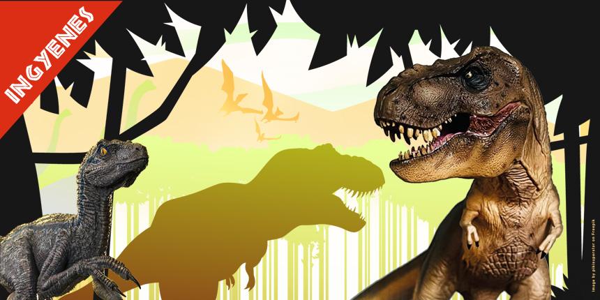 Mini dinoszaurusz modell s diorma killts