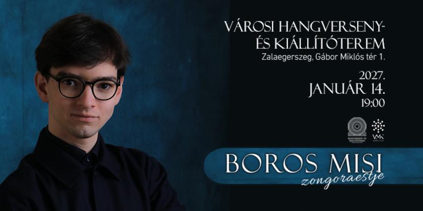 Boros Misi zongoraestje 2027
